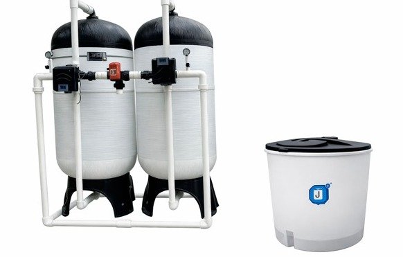 Softener With Ball Valve